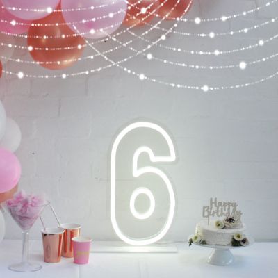 6 Light Up Numbers