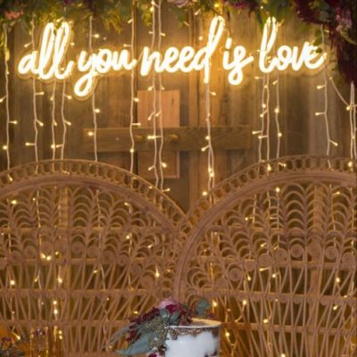All You Need is Love Neon Sign