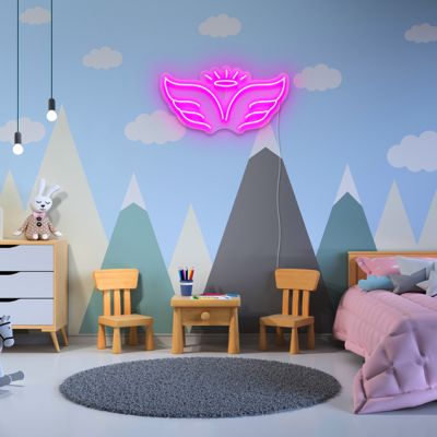 Angel Wings + Sparkly Halo