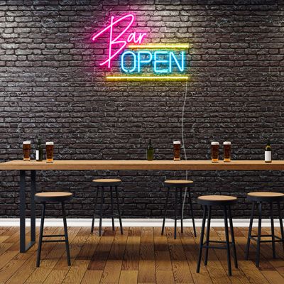 Bar Open Neon Sign