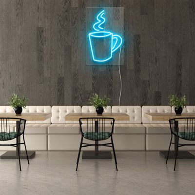 Coffee Mug Neon Light