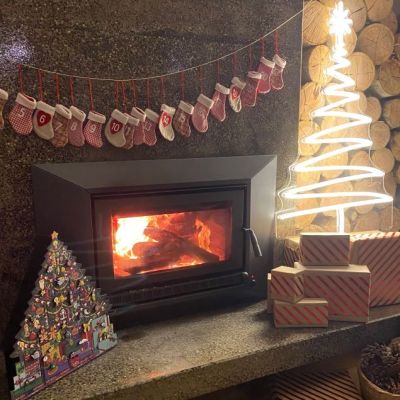 Modern Neon Christmas Tree