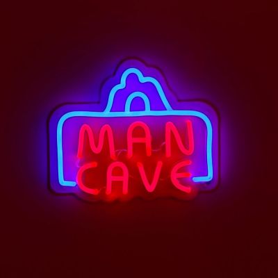 Man Cave Light Up Sign