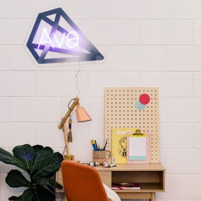 Kid's Name Sign with Diamond