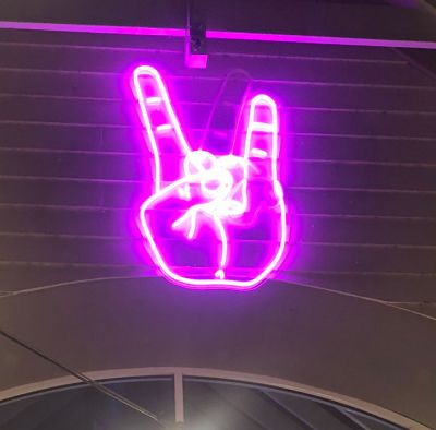 Animated Horns / Peace Sign