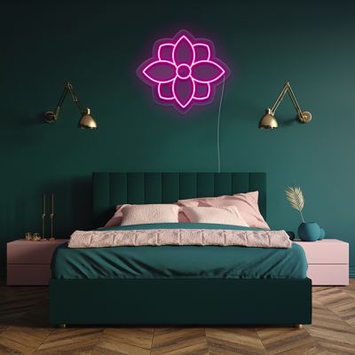 Lotus Flower Neon Sign