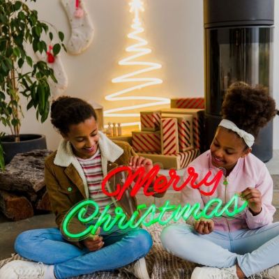 Merry Christmas Light Up Sign