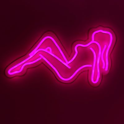 Nude Woman Neon Sign