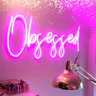 * Obsessed * Neon Word Lights