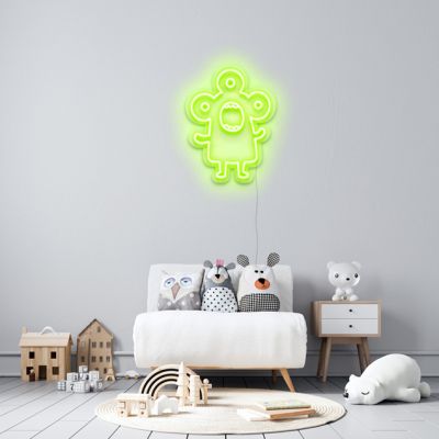 Silly Alien Light Up Wall Art