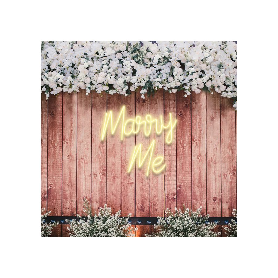 LED Neon Marry Me Sign | Buy Wedding Signs Online