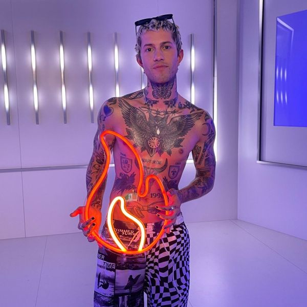 Custom Neon® flaming fire sign as seen on Love Island Australia Season 5 2023