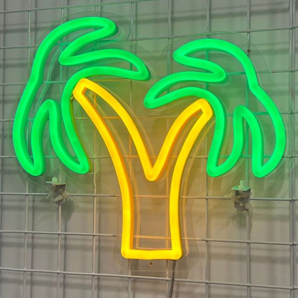 Palm Tree light-up wall art from Custom Neon®