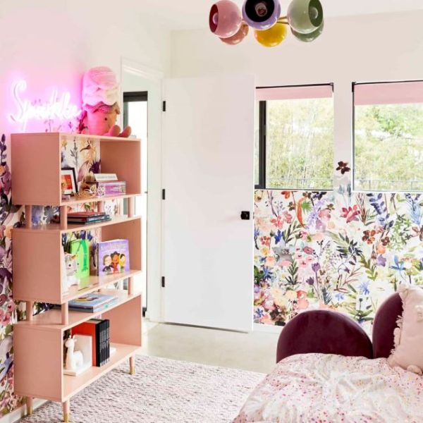 Sparkle LED neon light in child's bedroom - sign by Custom Neon™, decor & photo @em_henderson