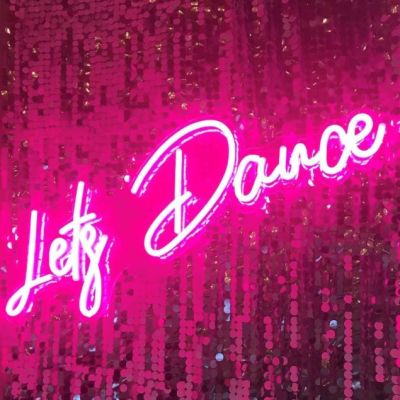 Let's Dance Neon Sign