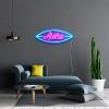 Neon Aloha Sign & Surfboard pre-designed light-up wall art from Custom Neon®