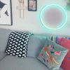 Be Cool Be Kind Mint Pink & Orange Neon Art @customneon Signs of Change charity range