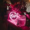 Freestanding Bar Light in Circle by CUSTOM NEON®