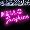 HELLO Sunshine LED Neon Wall Décor @customneon