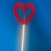 Custom Neon® lollipop heart as seen in the Love Island Australia Season 5 Villa 2023