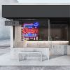 NOW OPEN 24/7 LED Neon Multi-Colour Open Sign in Square Frame - from CustomNeon.com.au