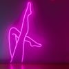 Sexy Legs LED neon sign in pink by Custom Neon®