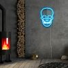 LED Neon Skull Light pre-designed light-up wall art from Custom Neon®