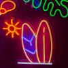 Surfers Paradise Mini Neon Sign from Custom Neon
