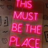 This Must Be the Place LED neon sign in pink - from Custom Neon Australia