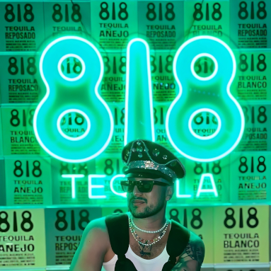 Green logo sign by Custom Neon®  @818tequila