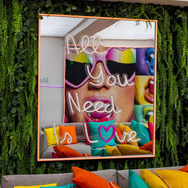 Custom Neon® for Love Island