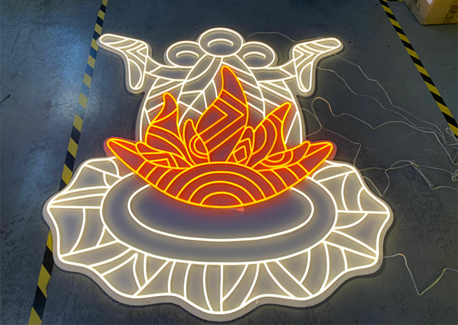 Custom Neon® Trophies sign for tennis.com.au @australianopen