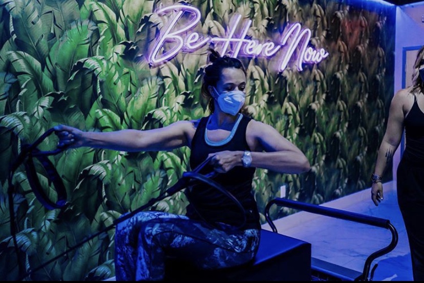 Be Here Now Custom Neon&reg; sign @sensory.fitness