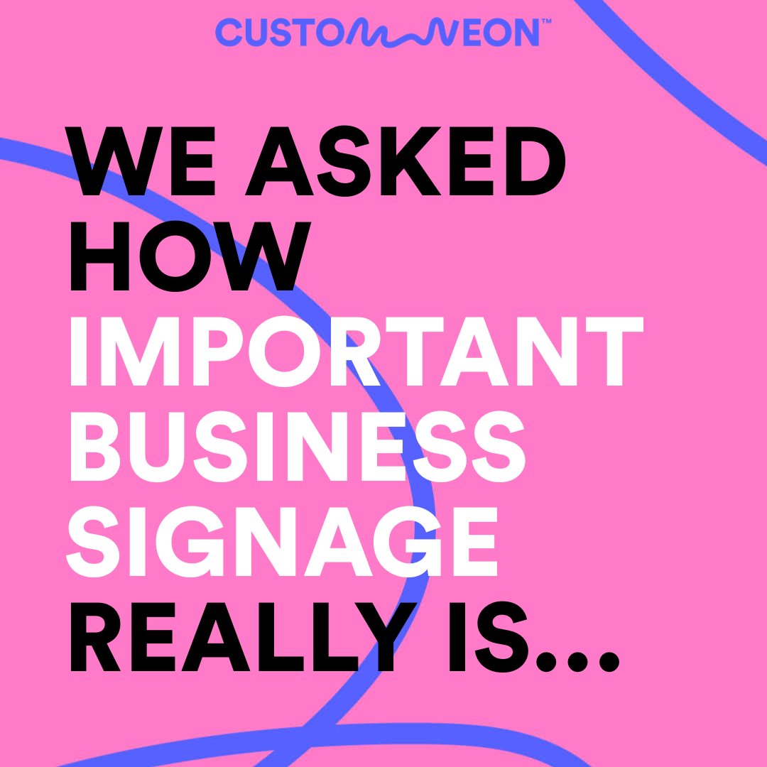 We asked how important business signage really is. Here's what we found out.