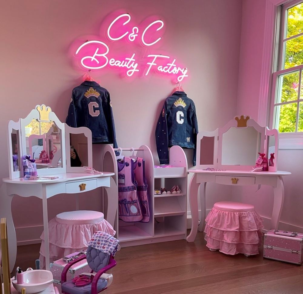 Pink personalised Custom Neon® playroom sign @nikita41877