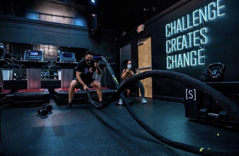 Challenge Creates Change Custom Neon&reg; sign @sensory.fitness