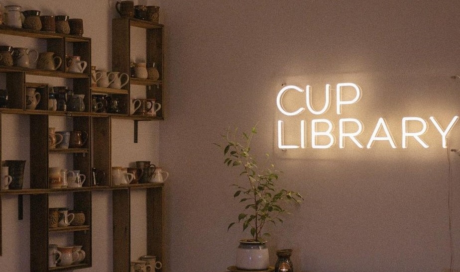 Custom Neon® warm white wall sign @thegatherd