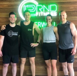 Neon logo @12rndcamberwell made by Custom Neon®