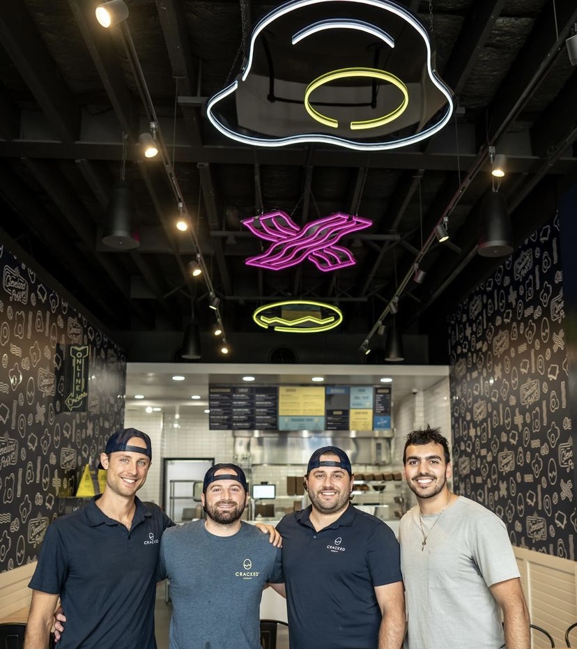 Custom Neon ceiling signs @crackedeggery