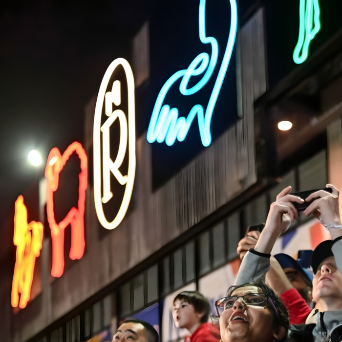 Custom Neon® fairground neon signs @melbourneroyalshow