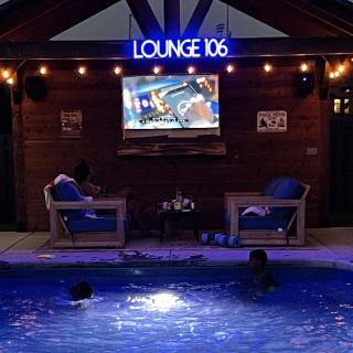 Custom Neon® waterproof pool sign @carolpendergrass