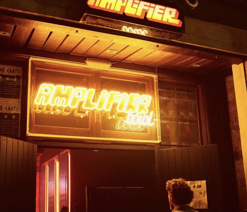 Custom Neon® logo for @amplifierbowl