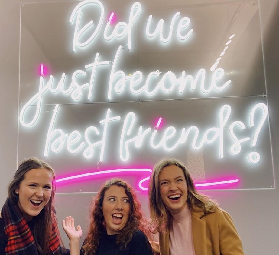 Hot Pink Custom Neon® sign for @ralphlauren brand event