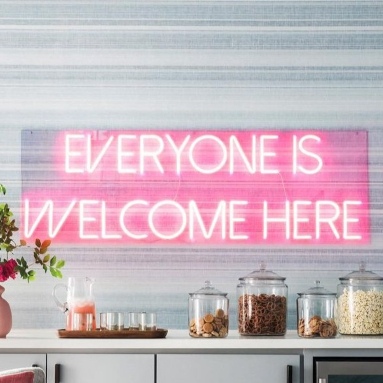 Big Custom Neon® sign for Dining Rooms @bpatrickflynn 