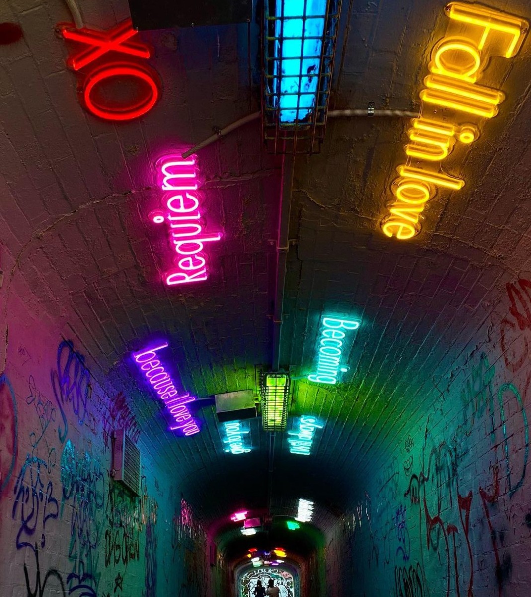 Custom Neon® fall in love requiem xo 1000kisses Sydney world pride