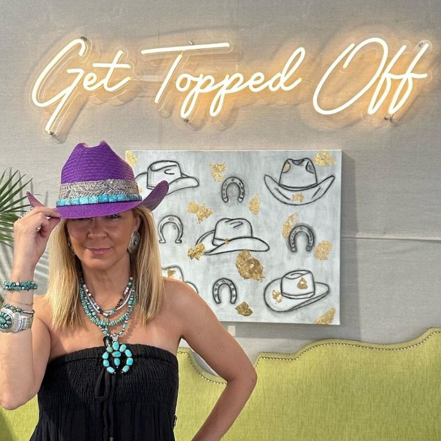 Custom Neon® retailer slogan sign @toppedhats
