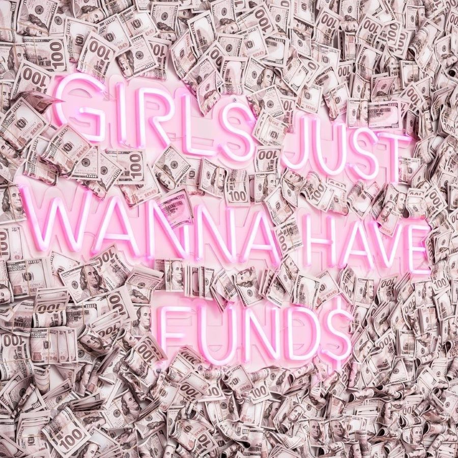 Pink Custom Neon® sign Girls Just Wanna Have Fund$ @winkd_lash @ameliaknoxdesign