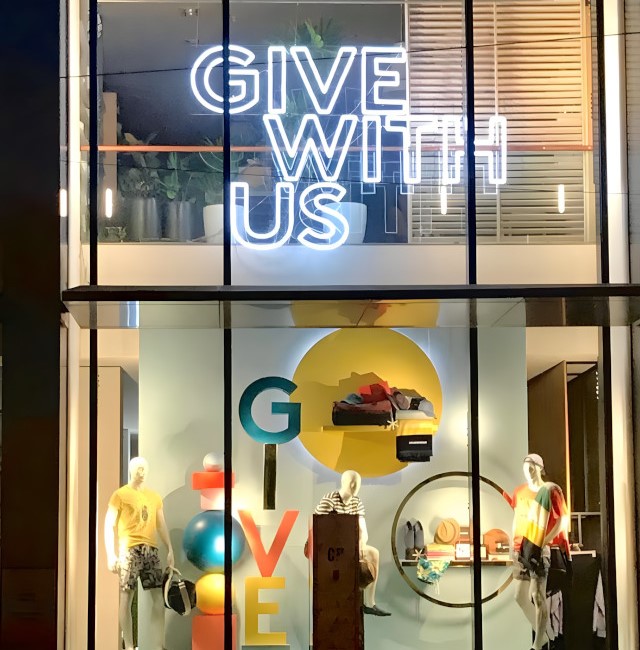 Custom Neon&reg; seasonal retail signage for Country Road retail stores