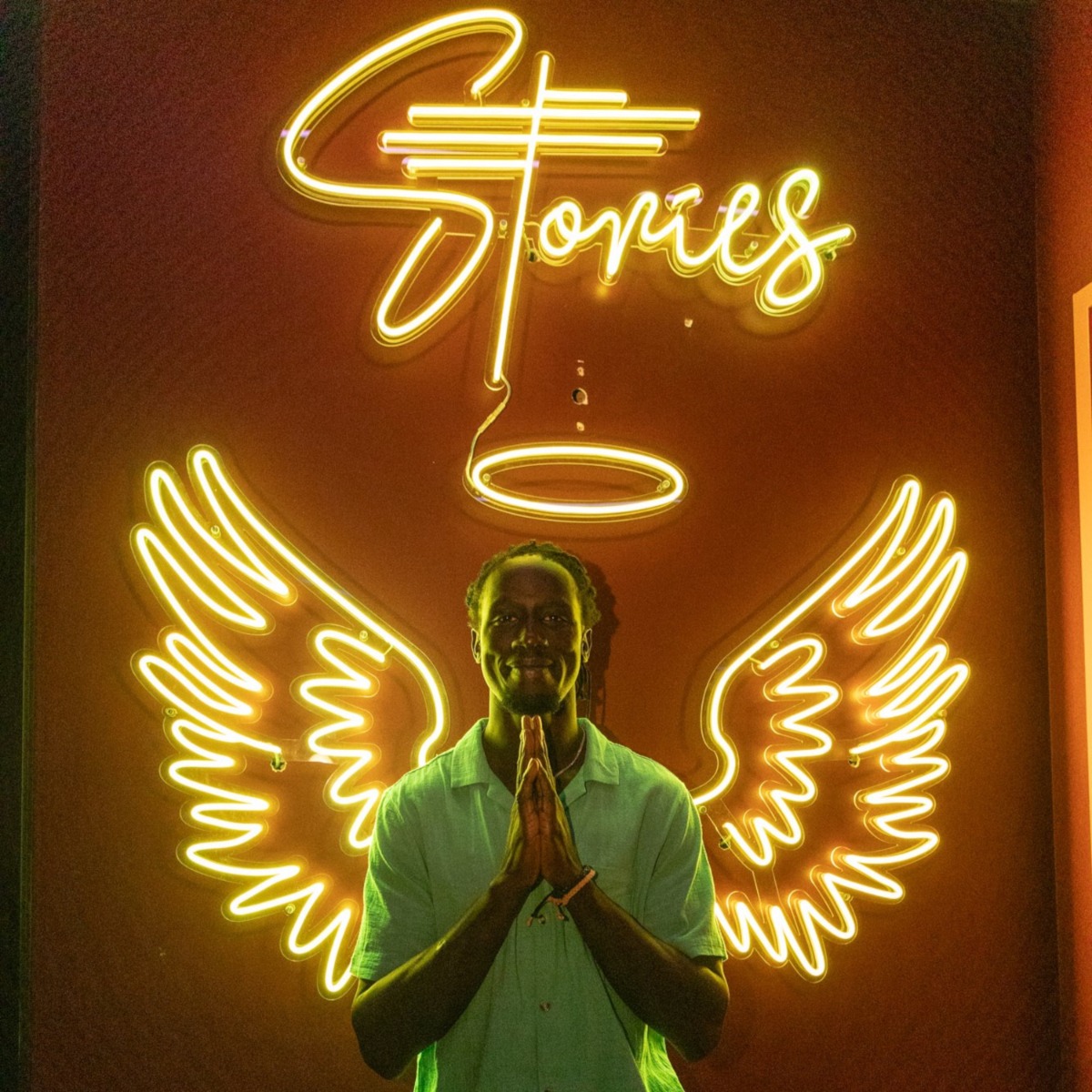 @stories.au branded Insta wall Custom Neon® background