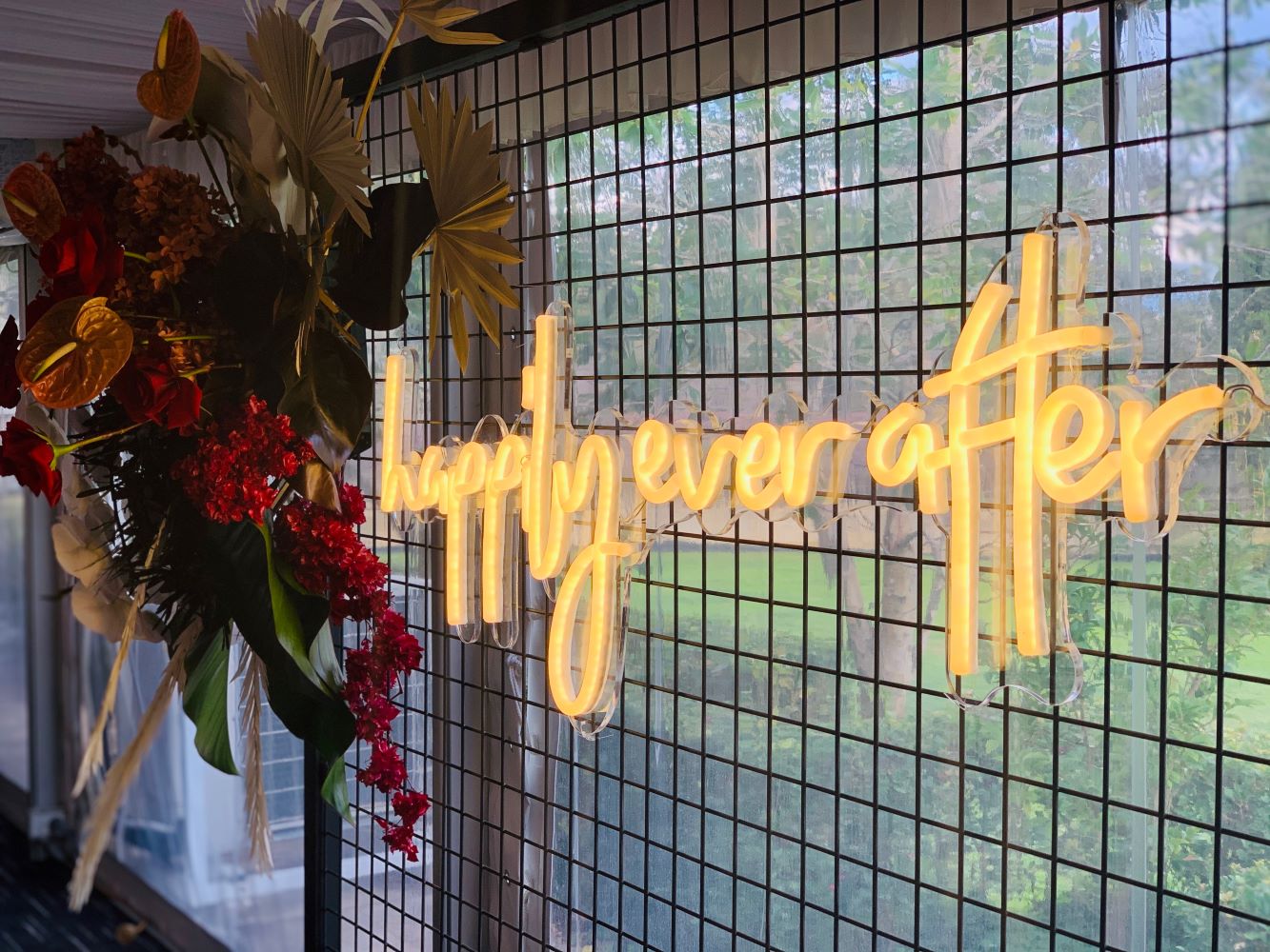 Happily Ever After Custom Neon® sign @cavershamhouse